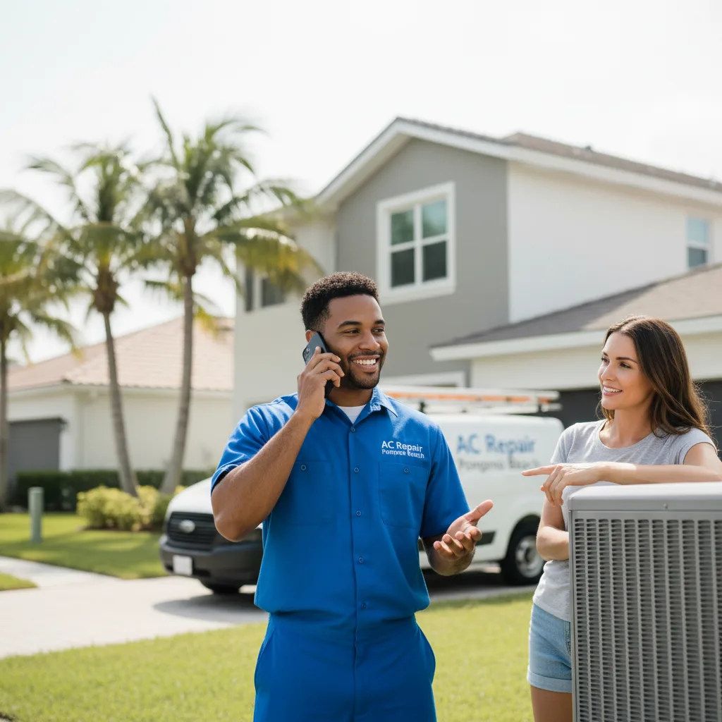 AC Repair Pompano Beach customer support in Raphine